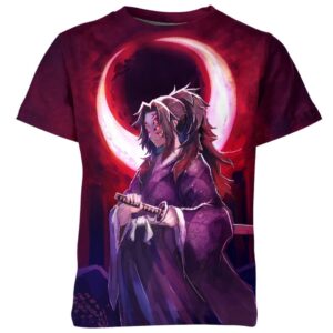 Breath Of The Moon – Kokushibo Demon Slayer all over print T-shirt