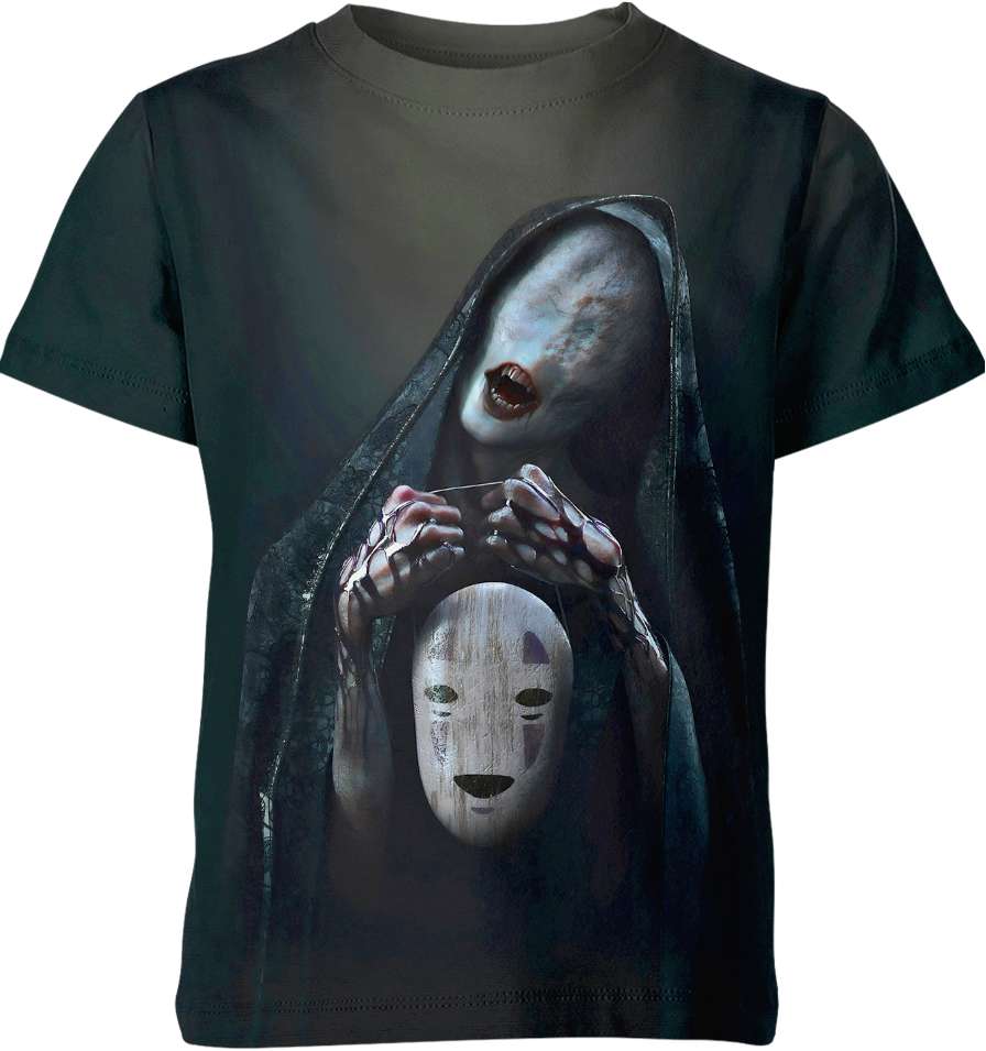 Studio Ghibli No Face all over print T-shirt