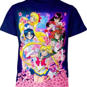 Super Inner Senshi Sailor Moon all over print T-shirt