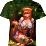 Raphtalia Kawaii Rising Of The Shield Hero Anime all over print T-shirt