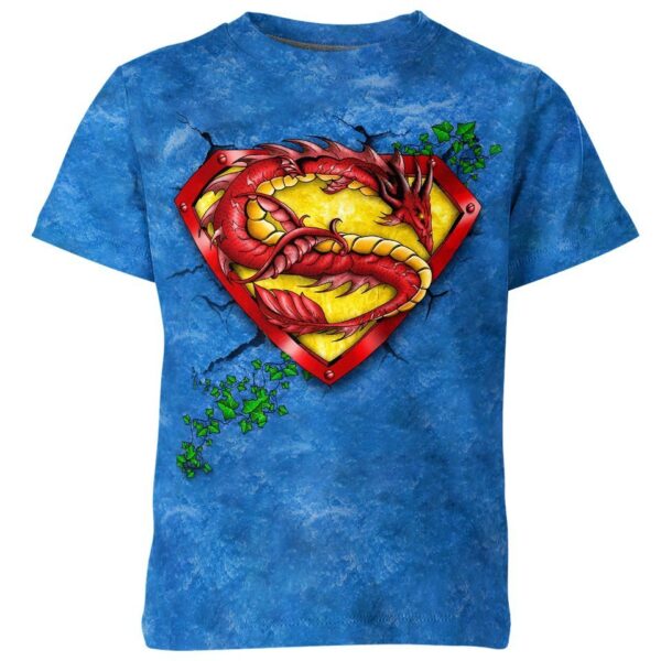 Kryptonian Serpent Superman all over print T-shirt