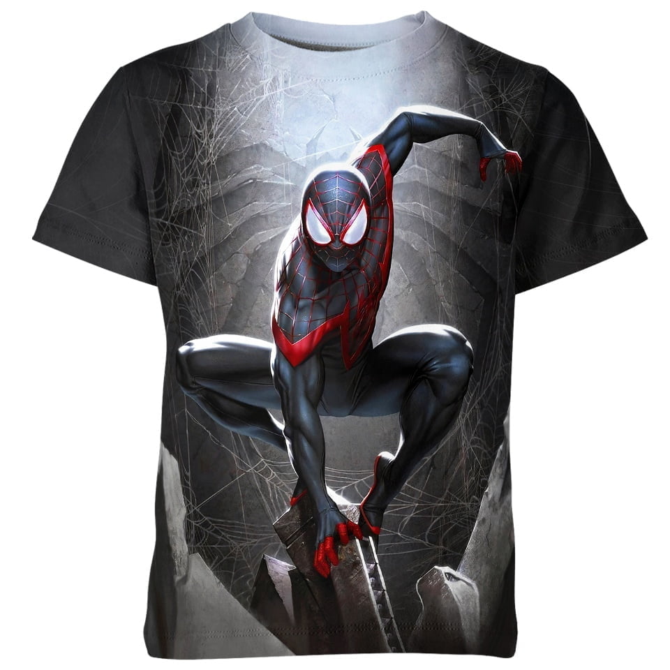 Miles Morales Spider Man all over print T-shirt
