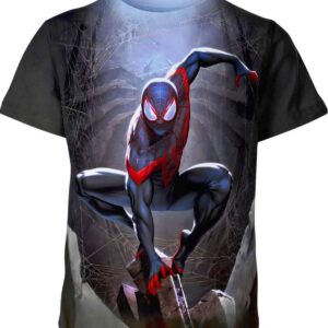 Miles Morales Spider Man all over print T-shirt