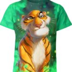 Khan With Suspicious Look – Disney all over print T-shirt