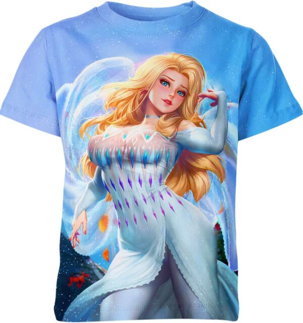 Chubby Elsa Frozen Disney All over print T-shirt