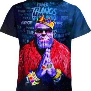 King Thanos all over print T-shirt