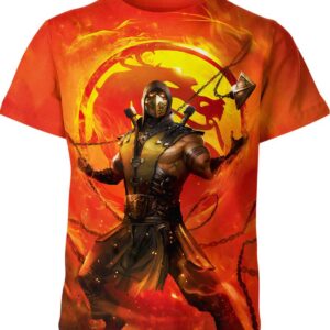 Scorpion From Mortal Kombat Shirt