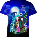 Tim Burton’s Nightmare Before Christmas all over print T-shirt