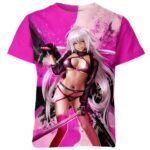 Jeanne D’Arc Saber From Fate Stay Night Sexy Anime Girl Shirt