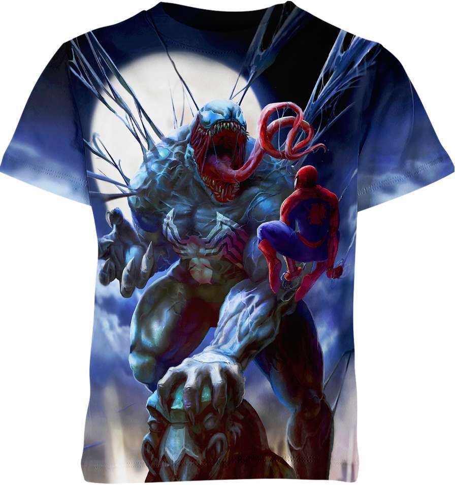 Venom Vs Spider Man Shirt