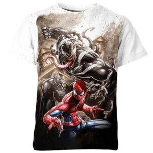 Spider Man Vs Venom Marvel Hero Shirt