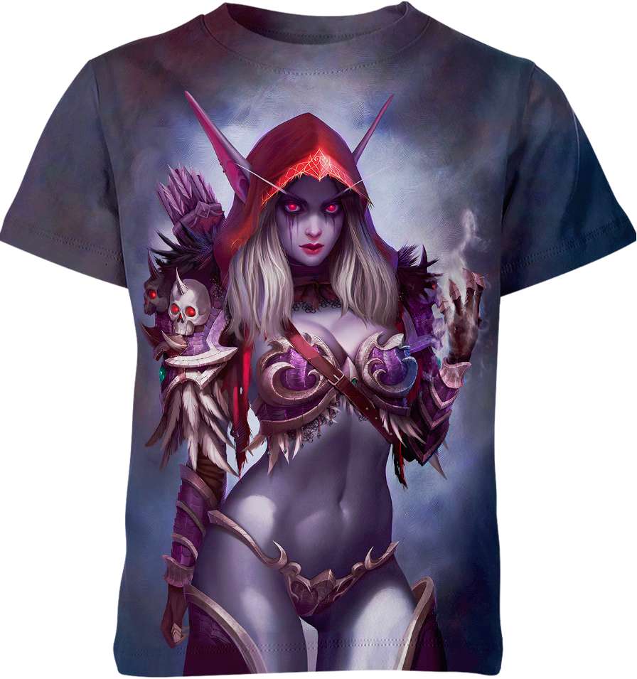 Sylvanas Windrunner from Dota World Of Warcraft Shirt