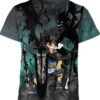 Asta Demon Mode Black Clover all over print T-shirt