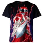 Red Ranger from Power Rangers Shirt