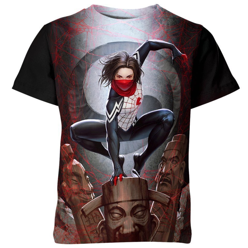 Spidergirl from Spider Man Shirt