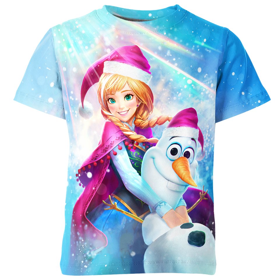 Anna And Olaf from Frozen Shirt