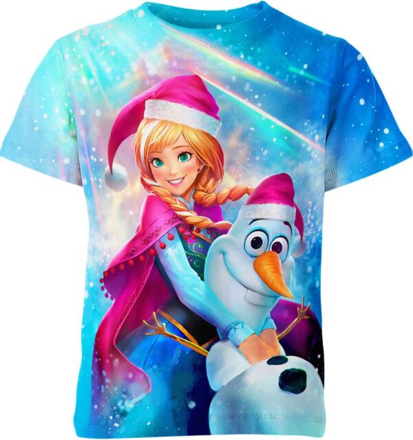 Anna And Olaf from Frozen Shirt