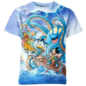 Donald Duck Pluto Mickey Mouse Shirt