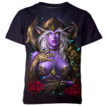Sylvanas Windrunner From Dota World Of Warcraft Shirt