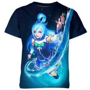 Aqua From Konosuba Anime Shirt