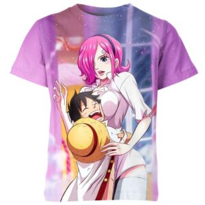 Vinsmoke Reiju Vs Luffy From One Piece Shirt