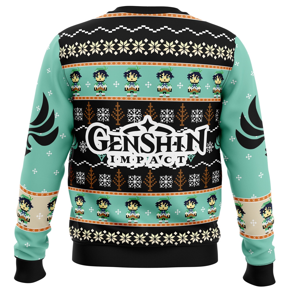Venti Genshin Impact Ugly Christmas Sweater