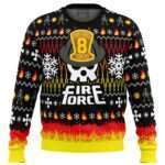 We Didn’t Start the Fire this Christmas Fire Force Ugly Christmas Sweater