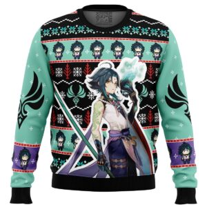 Xiao Genshin Impact Ugly Christmas Sweater