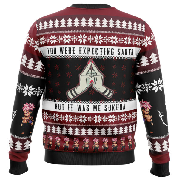 You Were Expecting Santa Sukuna Jujutsu Kaisen Ugly Christmas Sweater
