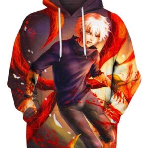 A Forcible Escape 3D Hoodie, Tokyo Ghoul Shirt