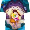 Autumn Sonata 3D T-Shirt, Totoro Shirt for Lovers