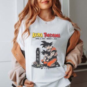 RIP Akira Toriyama Dragon Ball Z t-shirt, Akira Toriyama Memories