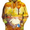 A Warm Hug 3D Hoodie, Totoro Shirt for Lovers