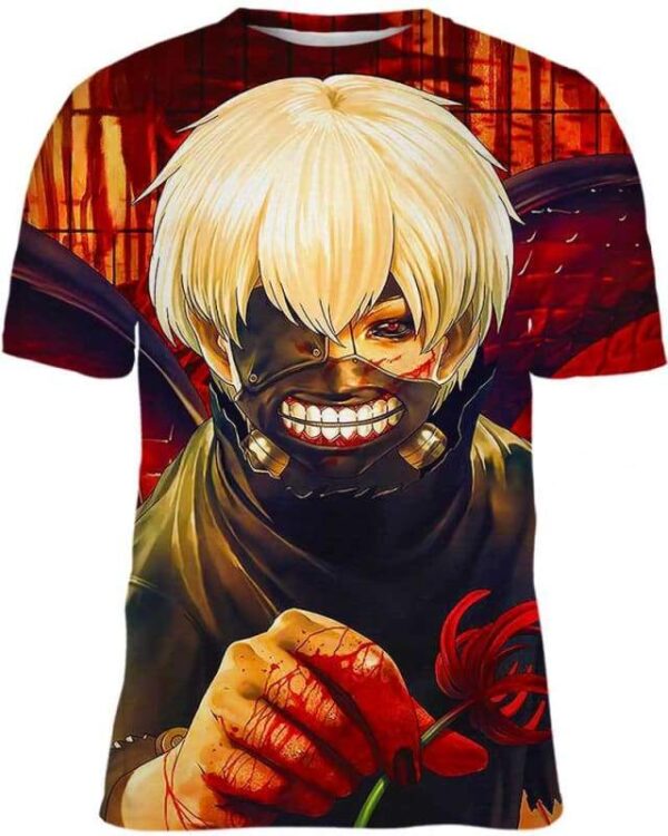 Blood Petals 3D T-Shirt, Tokyo Ghoul Shirt
