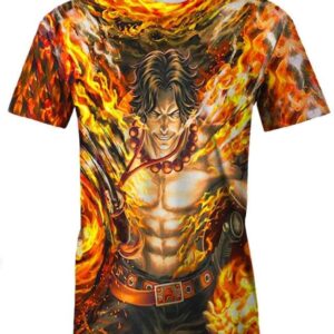 Burn The Whole World 3D T-Shirt, Best One Piece Shirt