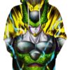 Black Goku mashup Anti Venom 3D Hoodie, Dragon Ball Shirt for Fan