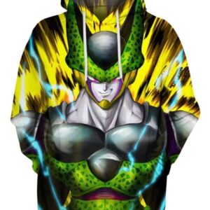 Cell 3D Hoodie, Dragon Ball Shirt for Fan