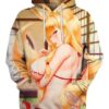 Charming Cat 3D Hoodie, Hot Anime Woman for Fan