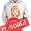 Colorful Bubbles 3D Hoodie, Hot Anime Woman for Fan