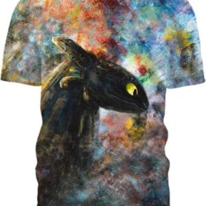 Color Symphony 3D T-Shirt, How To Train Your Dragon Shirt
