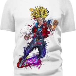 Cool Gangster 3D T-Shirt, Dragon Ball Shirt for Fan