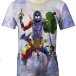 Crazy Pickle Rick 3D T-Shirt, Rick and Morty Presents