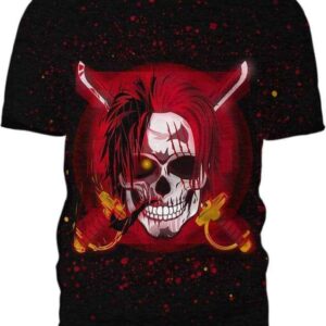 Devil Skull 3D T-Shirt, Best One Piece Shirt