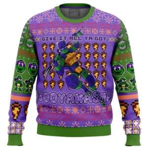 Donatello Rise of the Teenage Mutant Ninja Turtles Ugly Christmas Sweater