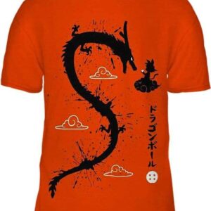 Dragon God 3D T-Shirt, Dragon Ball Shirt for Fan