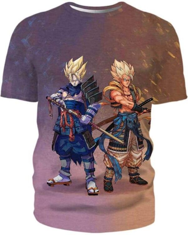 Empire Of Samurai 3D T-Shirt, Dragon Ball Shirt for Fan