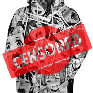 Fifty Shades 3D Hoodie, Hot Anime Chicks for Admirers