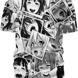 Fifty Shades 3D T-Shirt, Hot Anime Chicks for Admirers