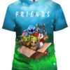 Stitch Thanos Lilo and Stitch 3D T-Shirt, Lilo and Stitch Apparel