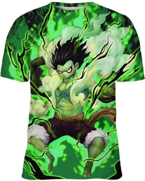 Gear 4 Zombie One Piece?Anime 3D T-Shirt, Perfect Gifts for One Piece Readers